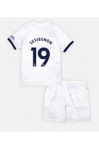 Fotbalové Dres Tottenham Hotspur Ryan Sessegnon #19 Dětské Domácí Oblečení 2023-24 Krátký Rukáv (+ trenýrky)